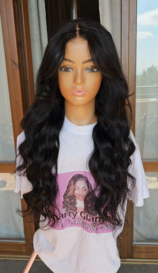 Layers frontal wig