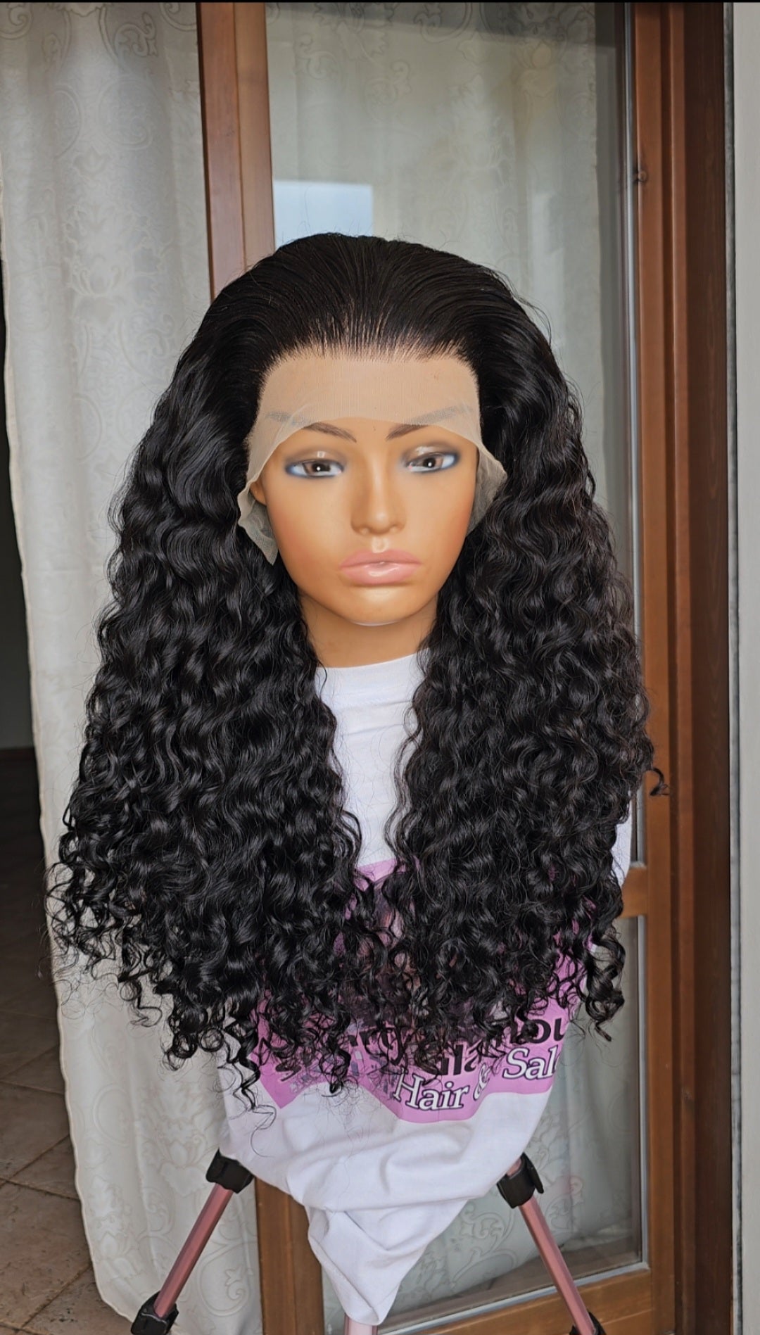 Italian curls frontal wig
