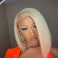 Blonde frontal 13×4 wig