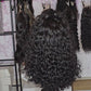 Half up Half down water wave frontal wig