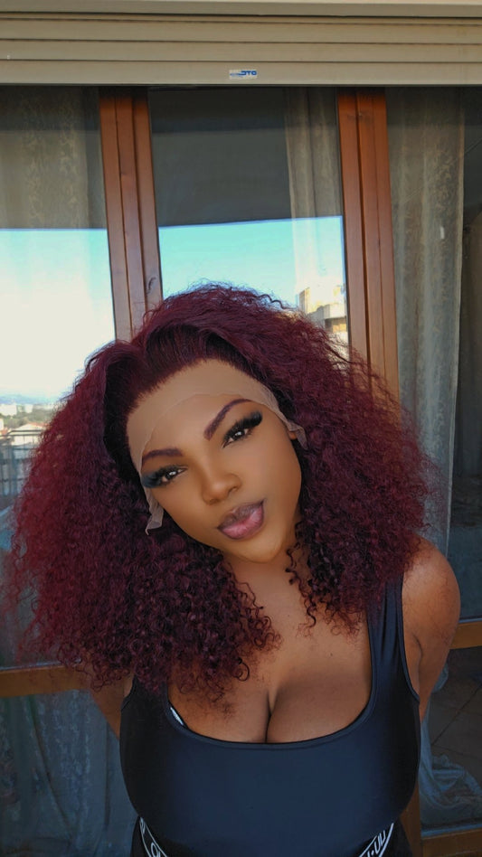 Cherry lux fronatal wig