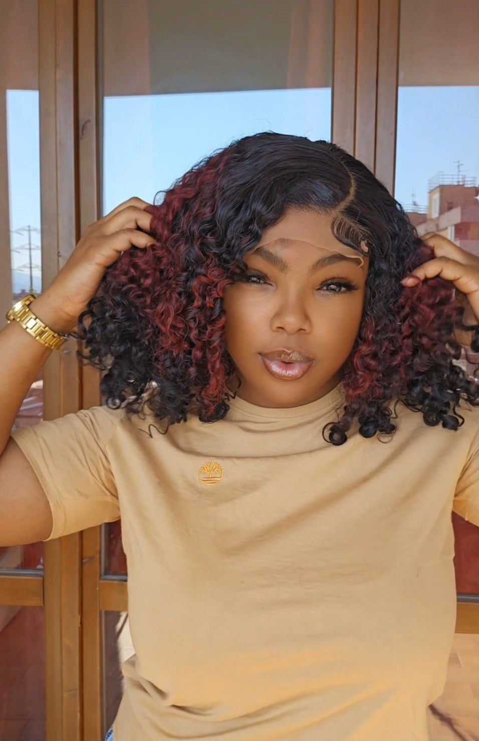 Pixiecurl glueless closure