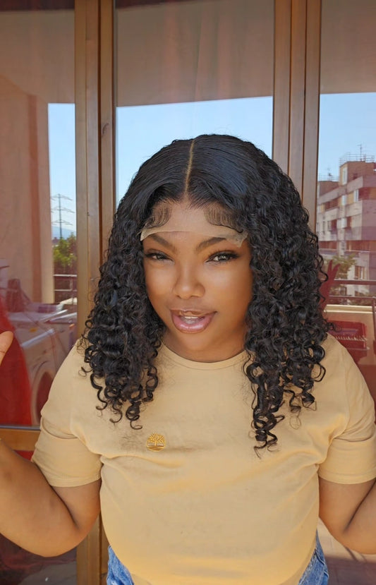 GLUELESS PIXIECURL CLOSURE WIG