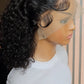 Curly frontal wig