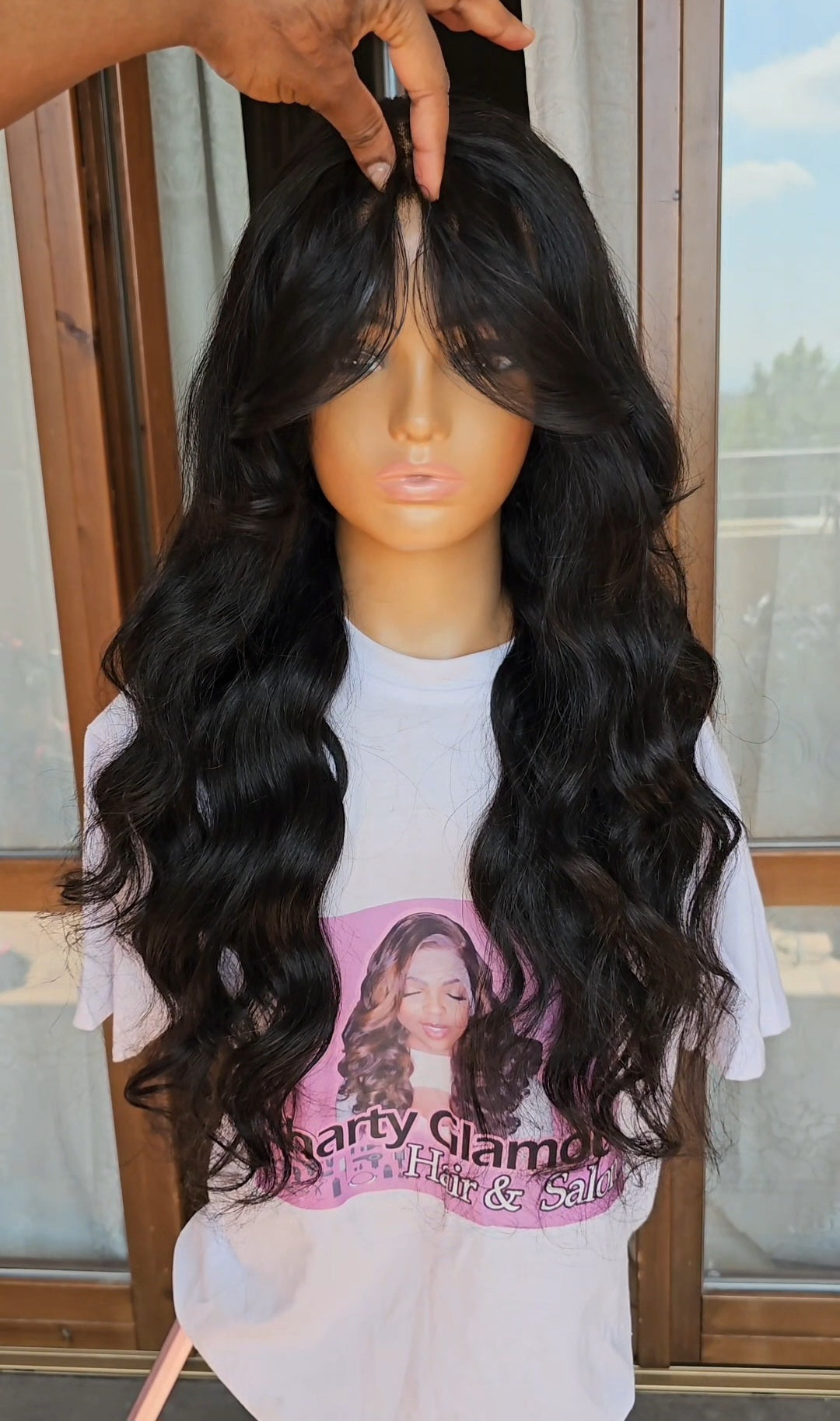 Layers frontal wig